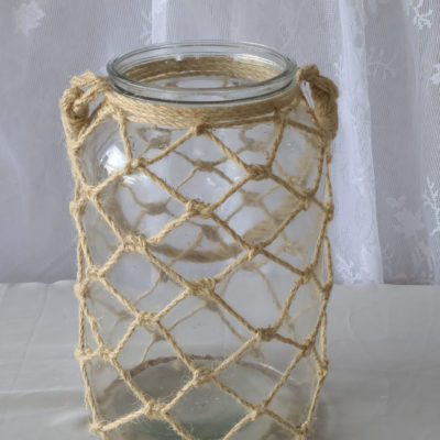 Glass Boho Vase