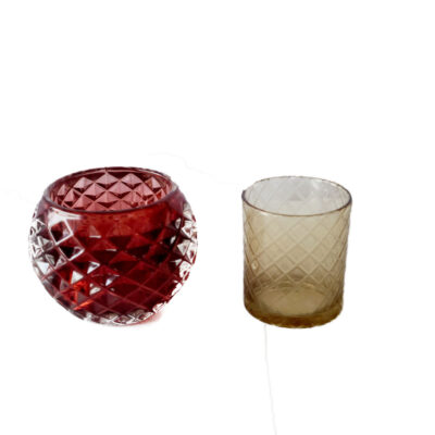 Glass Candle Holders new